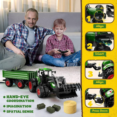 Tractor Agrícola & Remolque Control Remoto - KATZER